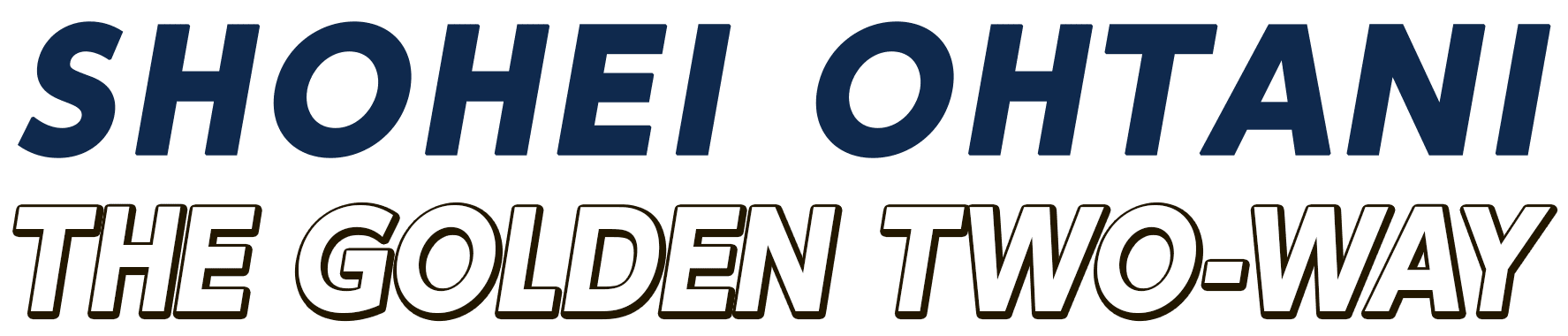THE GOLDEN TWO-WAY